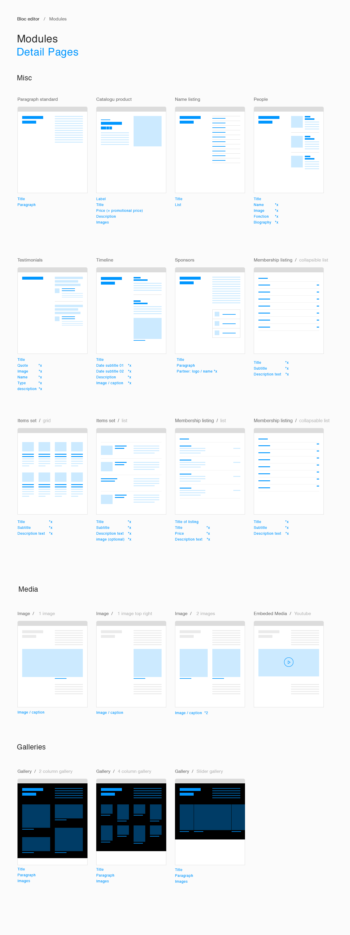 Detail Pages Detail Pages